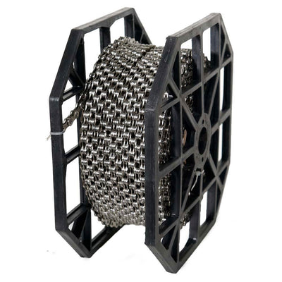 X11 Silver/Black Chain 50m Reel