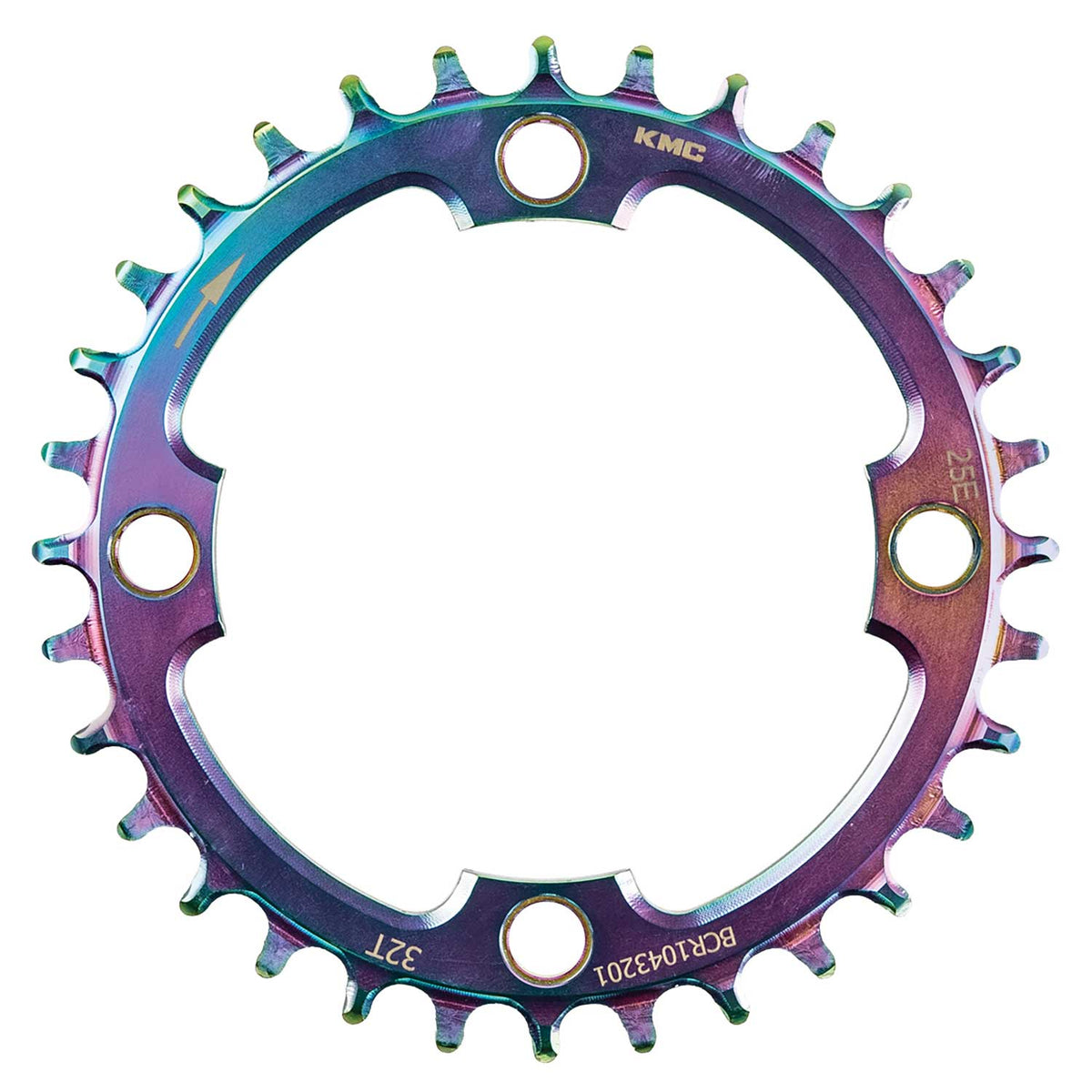 104pcd 4 Arm Narrow/Wide MTB Aurora Chainrings