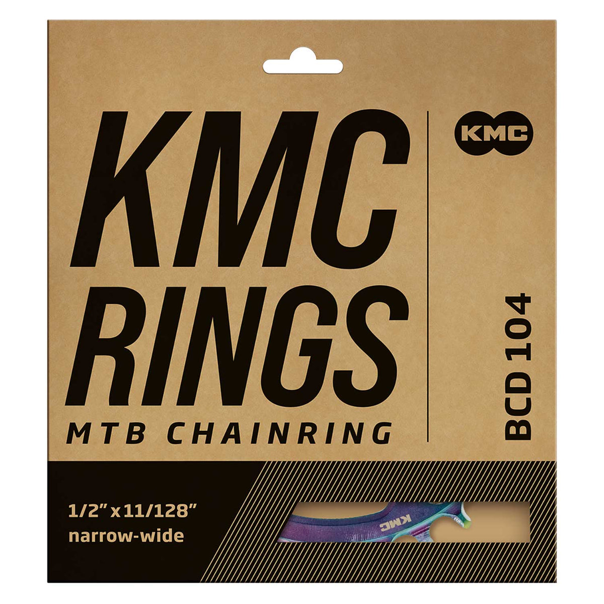 104pcd 4 Arm Narrow/Wide MTB Aurora Chainrings