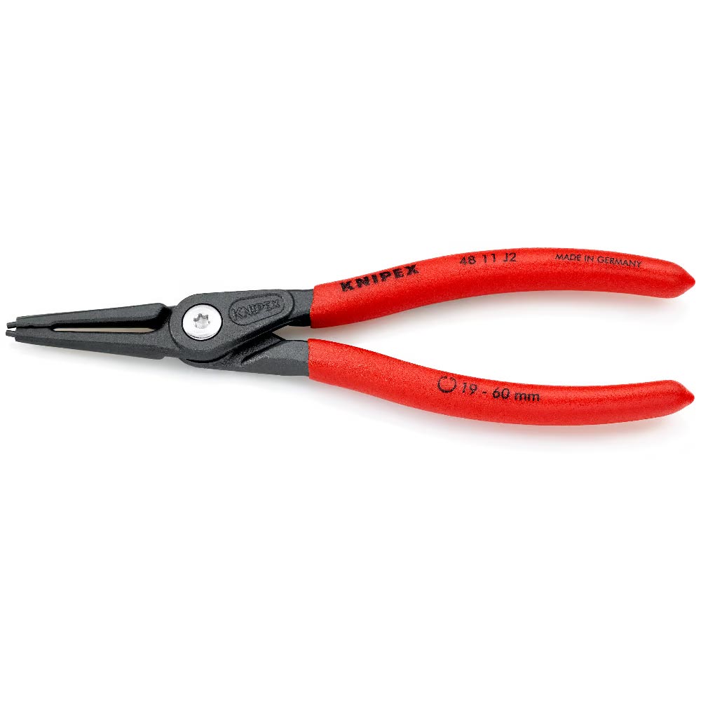 48 11 J2 Precision Straight Internal Circlip Pliers 180mm