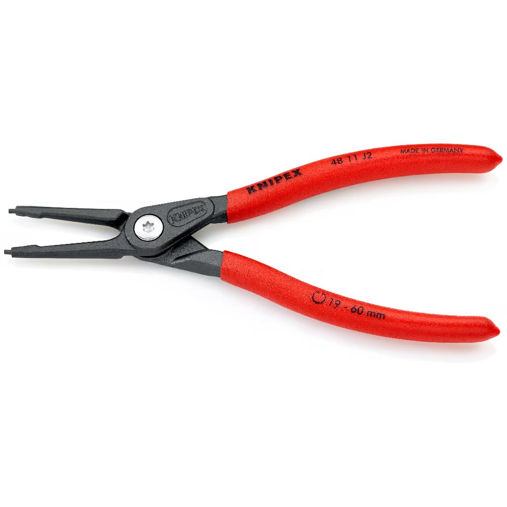 48 11 J2 Precision Straight Internal Circlip Pliers 180mm