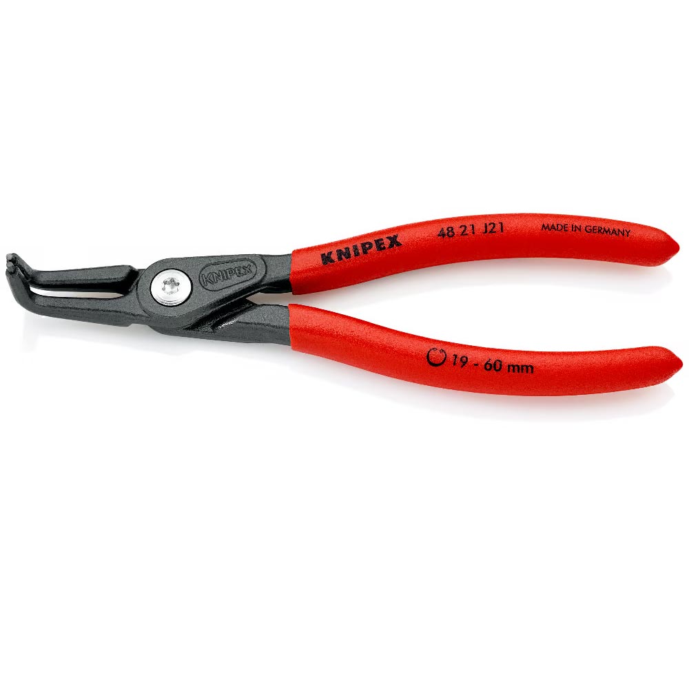 48 21 J21 Precision Angled Internal Circlip Pliers 165mm