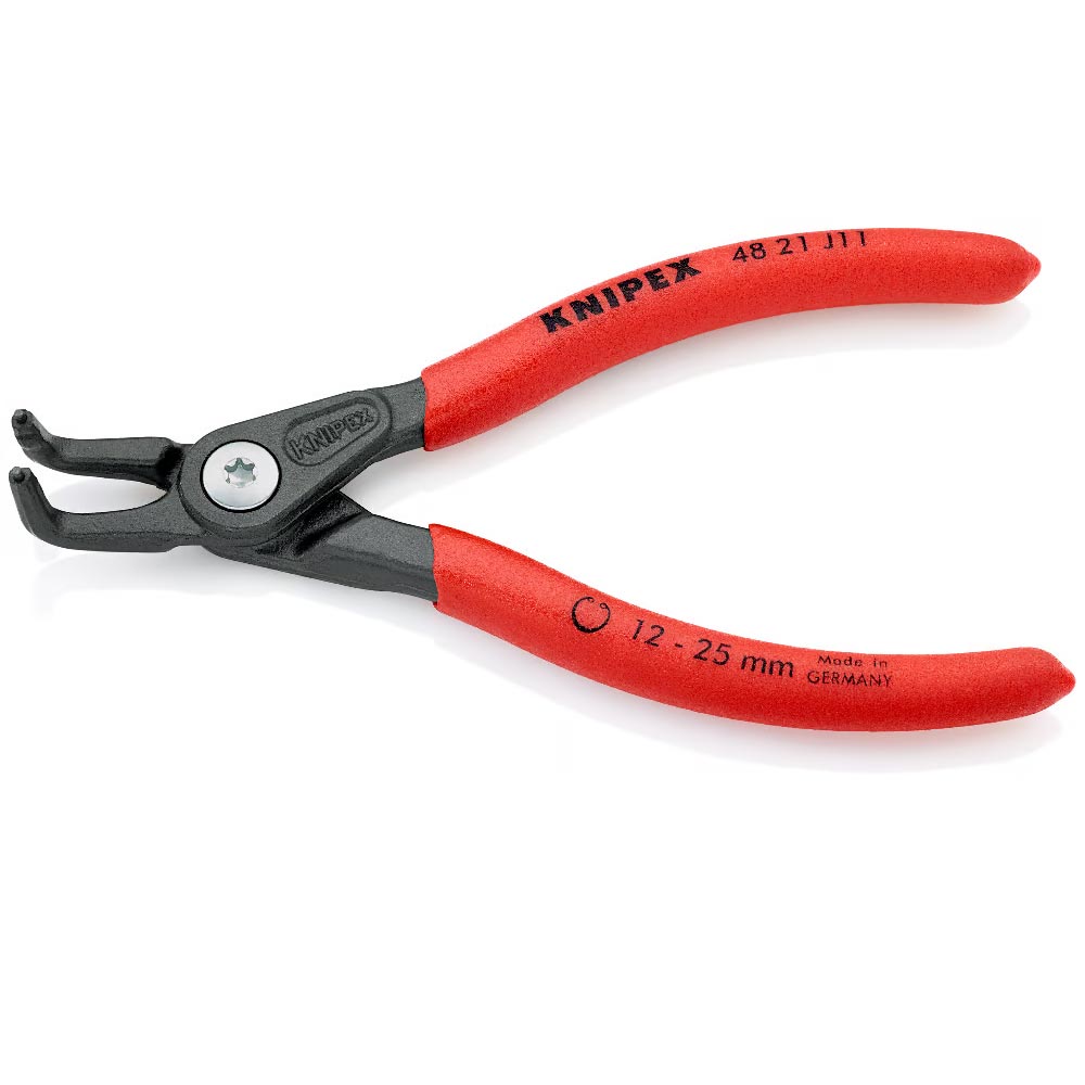 48 21 J11 Precision Angled Internal Circlip Pliers 130mm