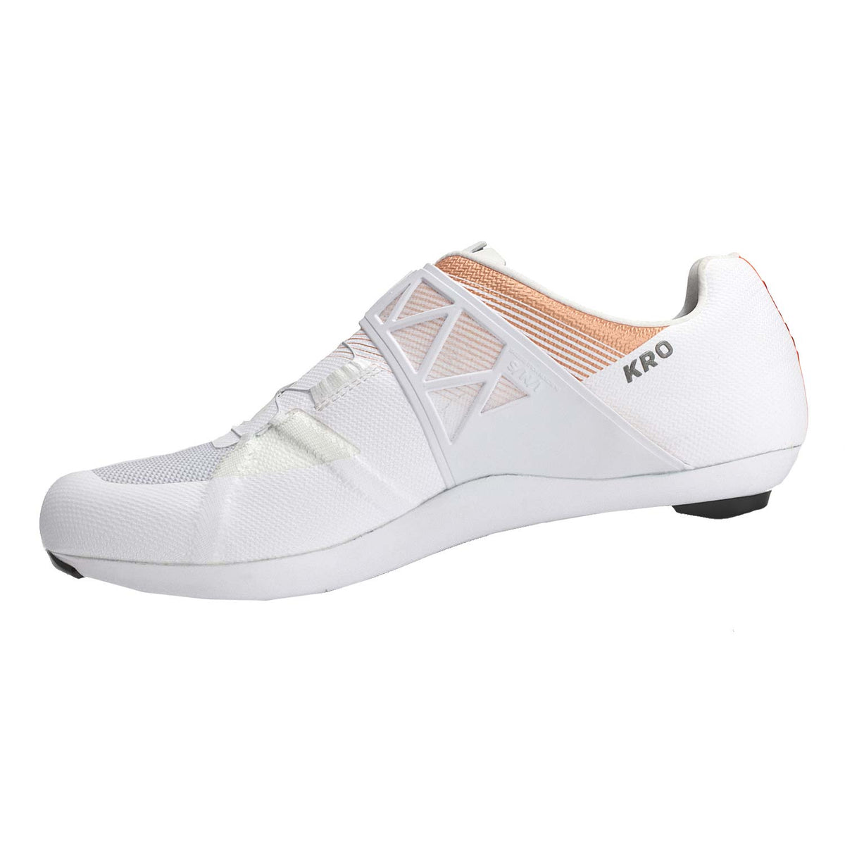 KR0 Evo White/Bronze Road Shoes