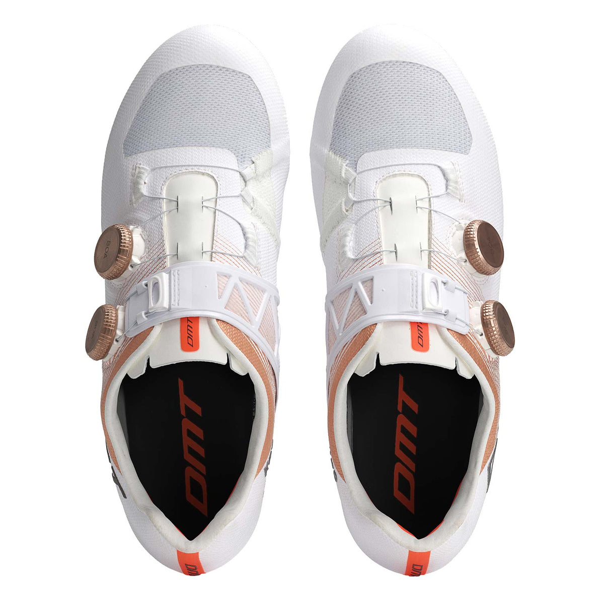KR0 Evo White/Bronze Road Shoes