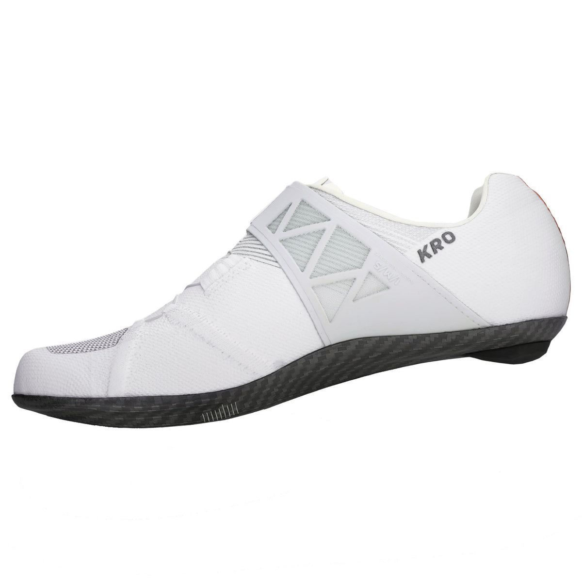 KR0 Evo Superlight White/Silver Road Shoes