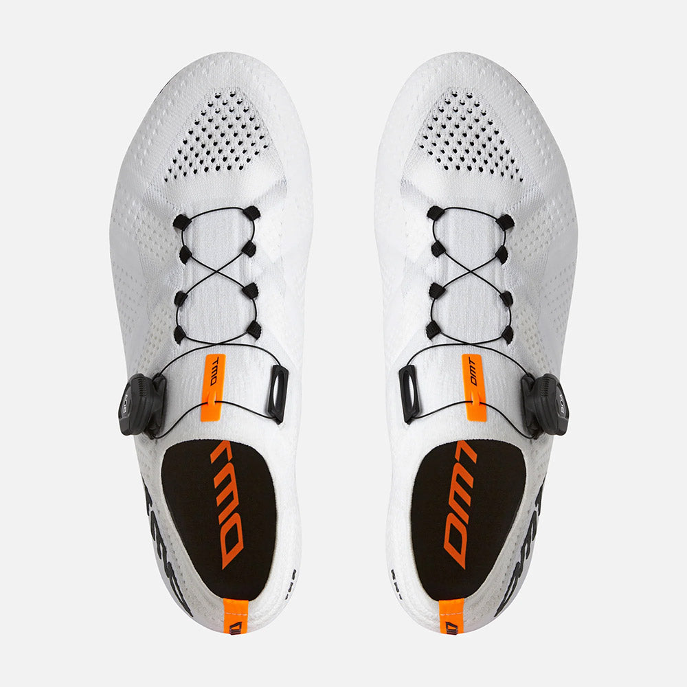 KR1 White/White Road Shoes