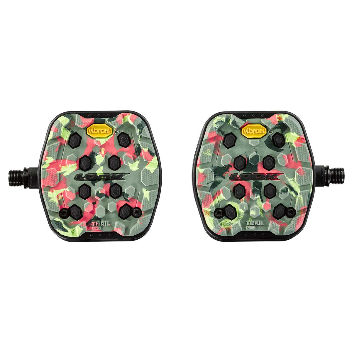 Trail Grip Flat Camo Pedals