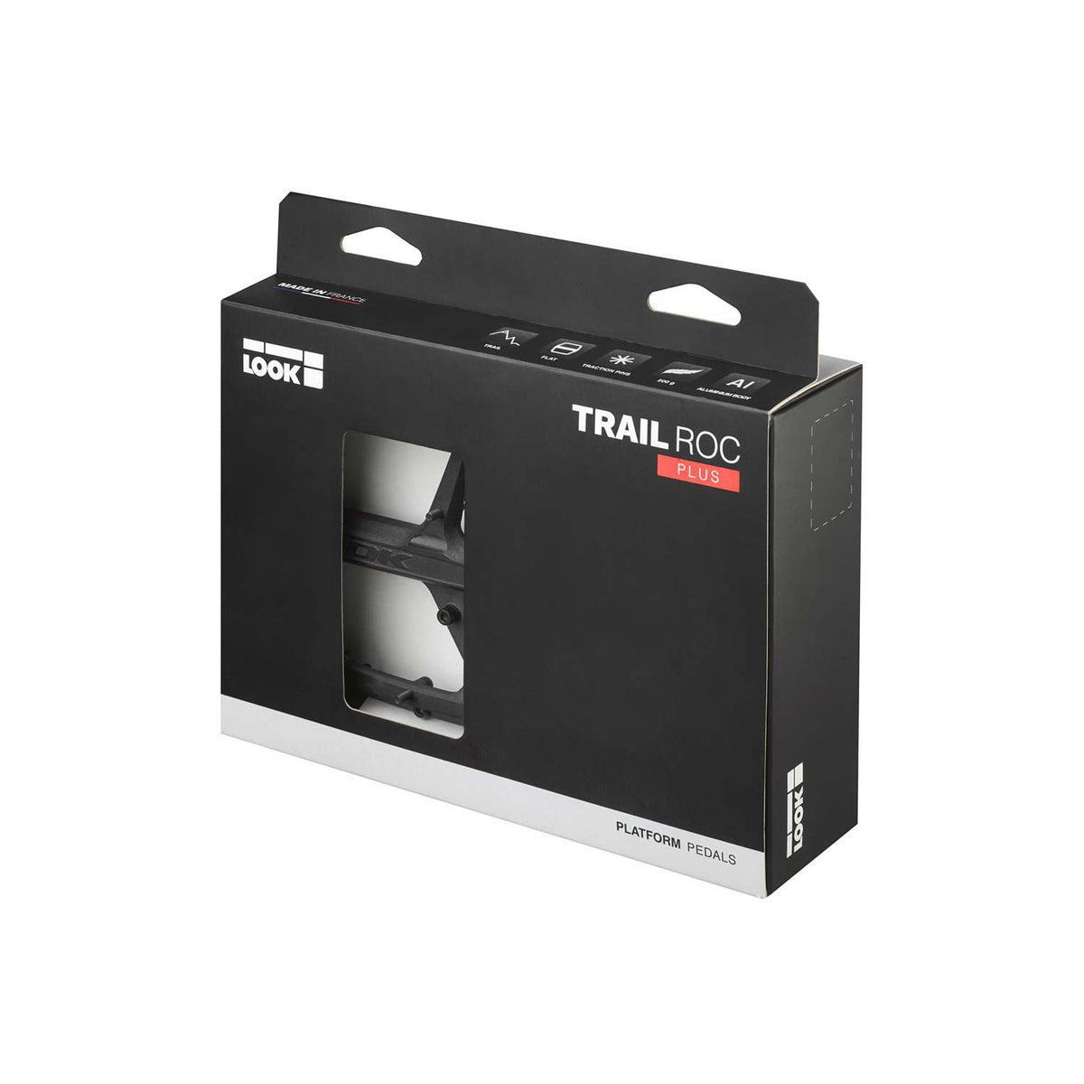 Trail Roc Plus Flat Black Pedals