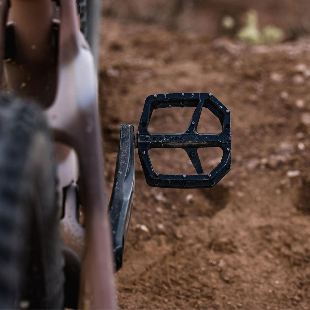 Trail Roc Plus Flat Black Pedals