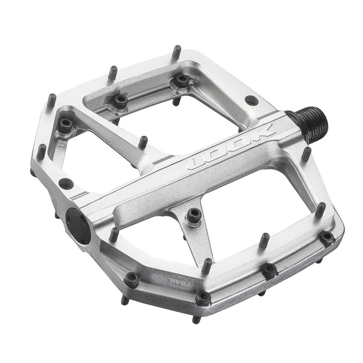 Trail Roc Plus Flat Silver Pedals