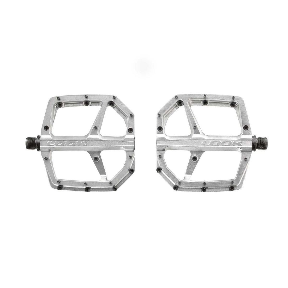 Trail Roc Plus Flat Silver Pedals