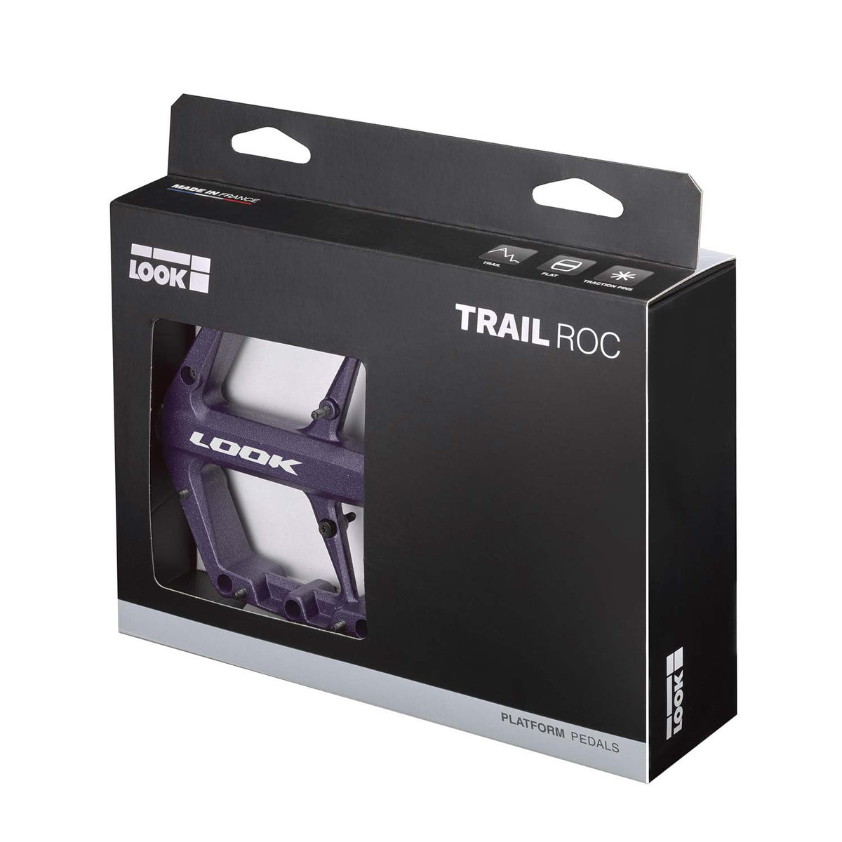 Trail Roc Flat Purple Pedals