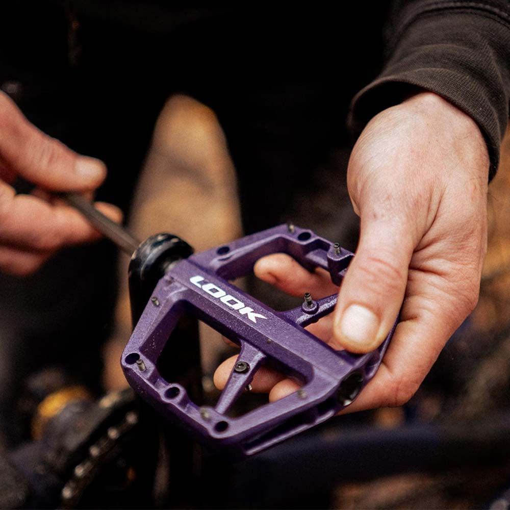 Trail Roc Flat Purple Pedals