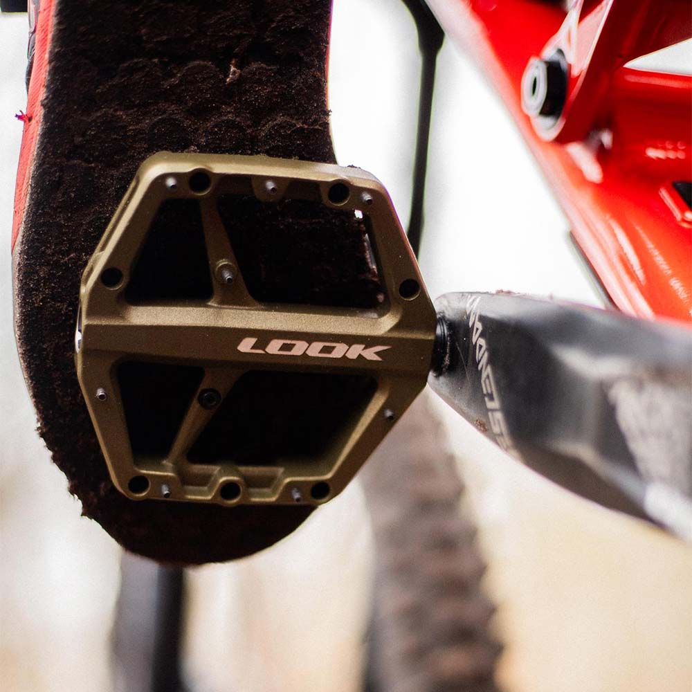 Trail Roc Flat Green Pedals