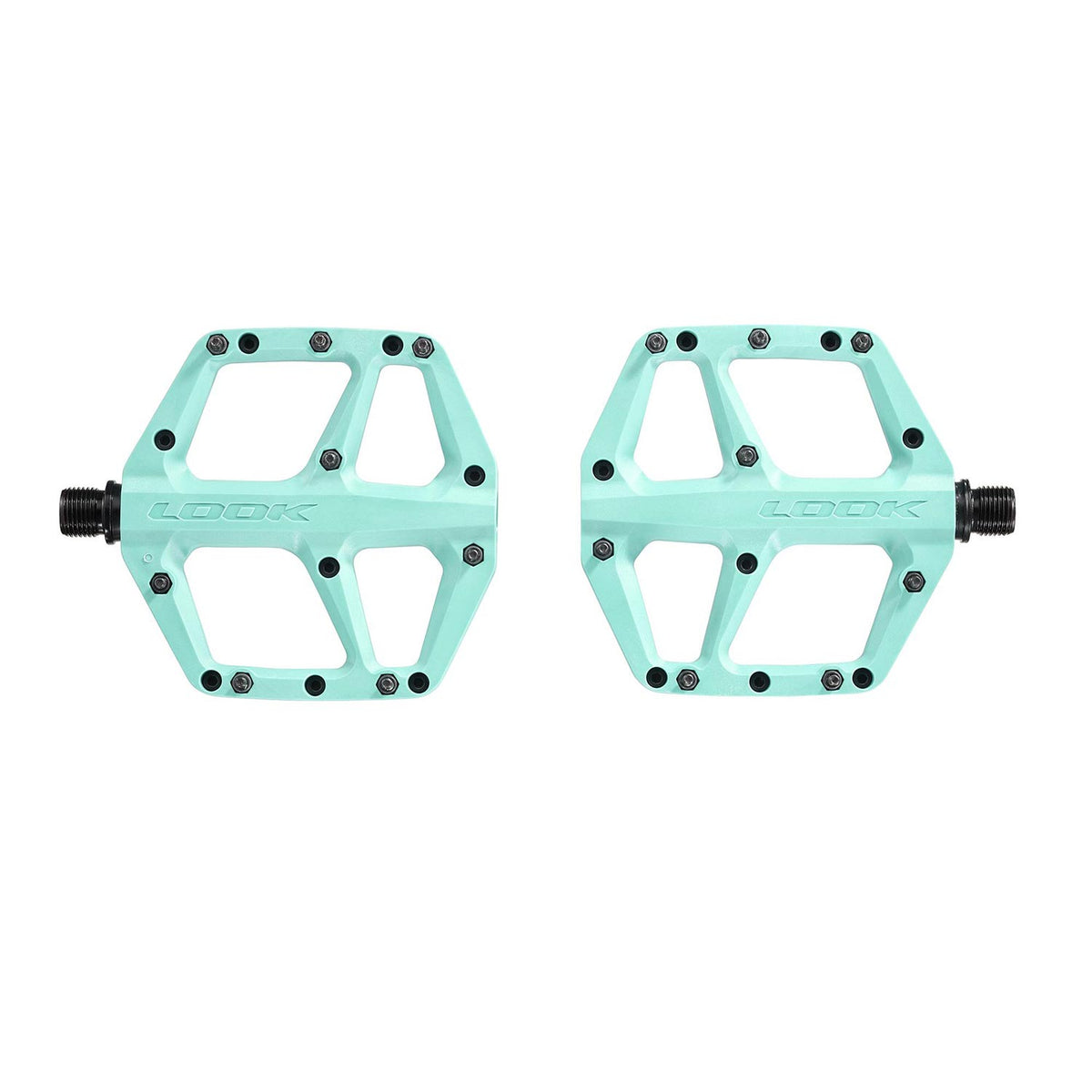 Trail Fusion Flat Blue Pedals
