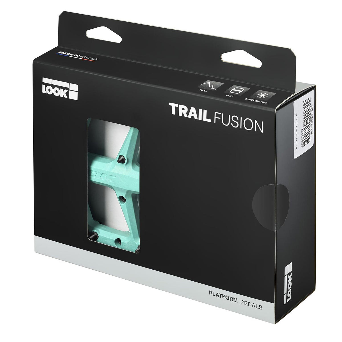 Trail Fusion Flat Blue Pedals