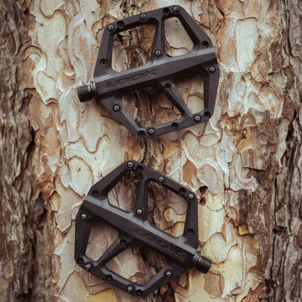 Trail Fusion Flat Black Pedals