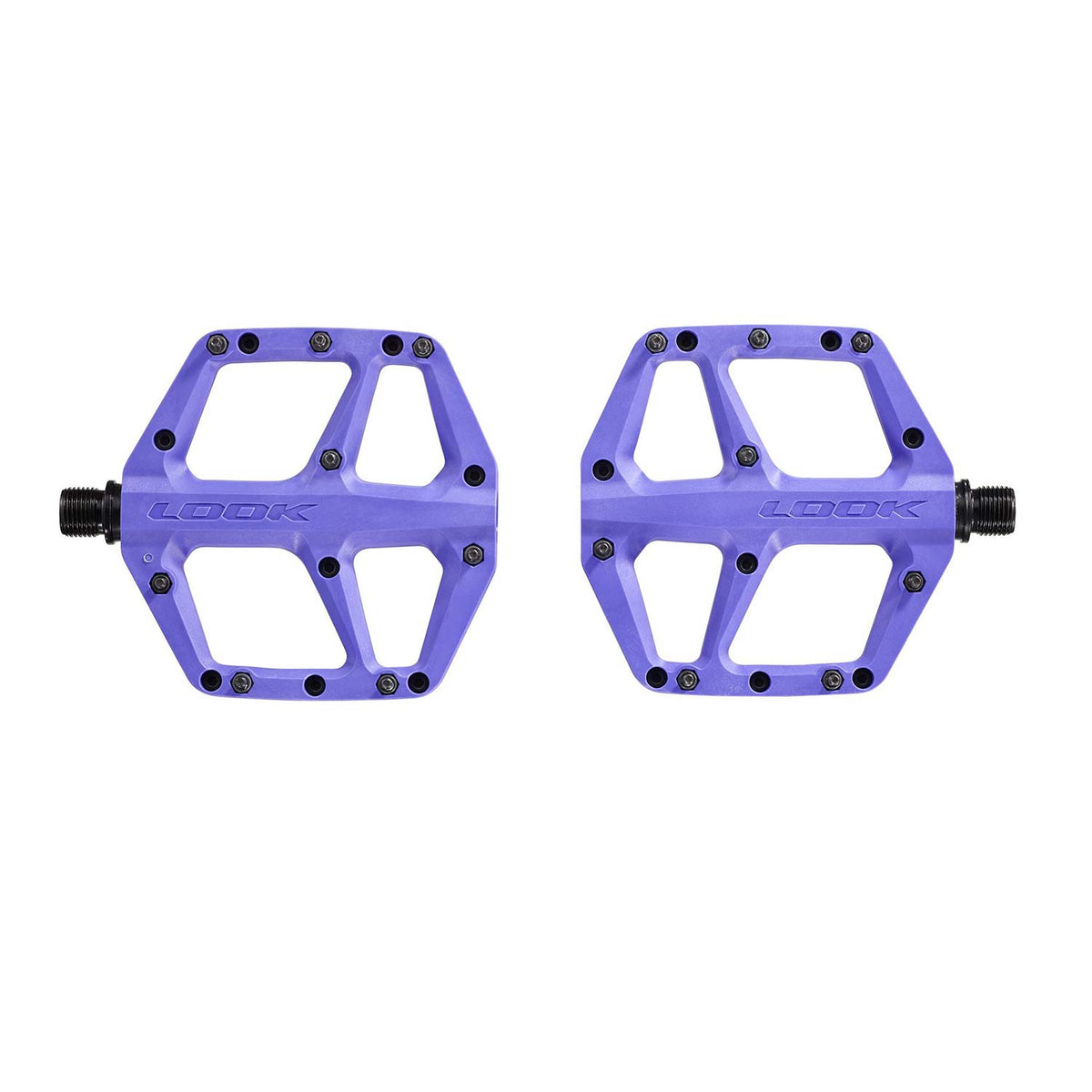 Trail Fusion Flat Purple Pedals