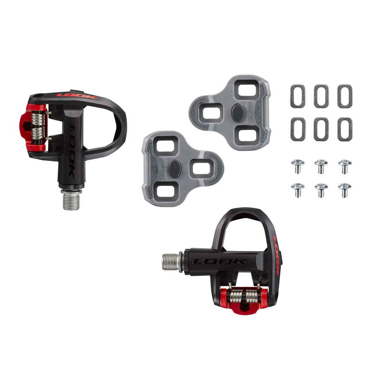 Keo Classic 3 Black/Red Pedals