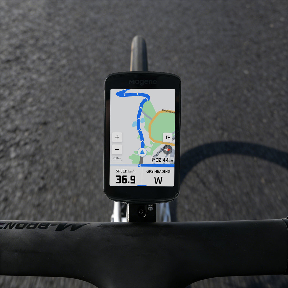 Integrated Handlebar Computer Mount