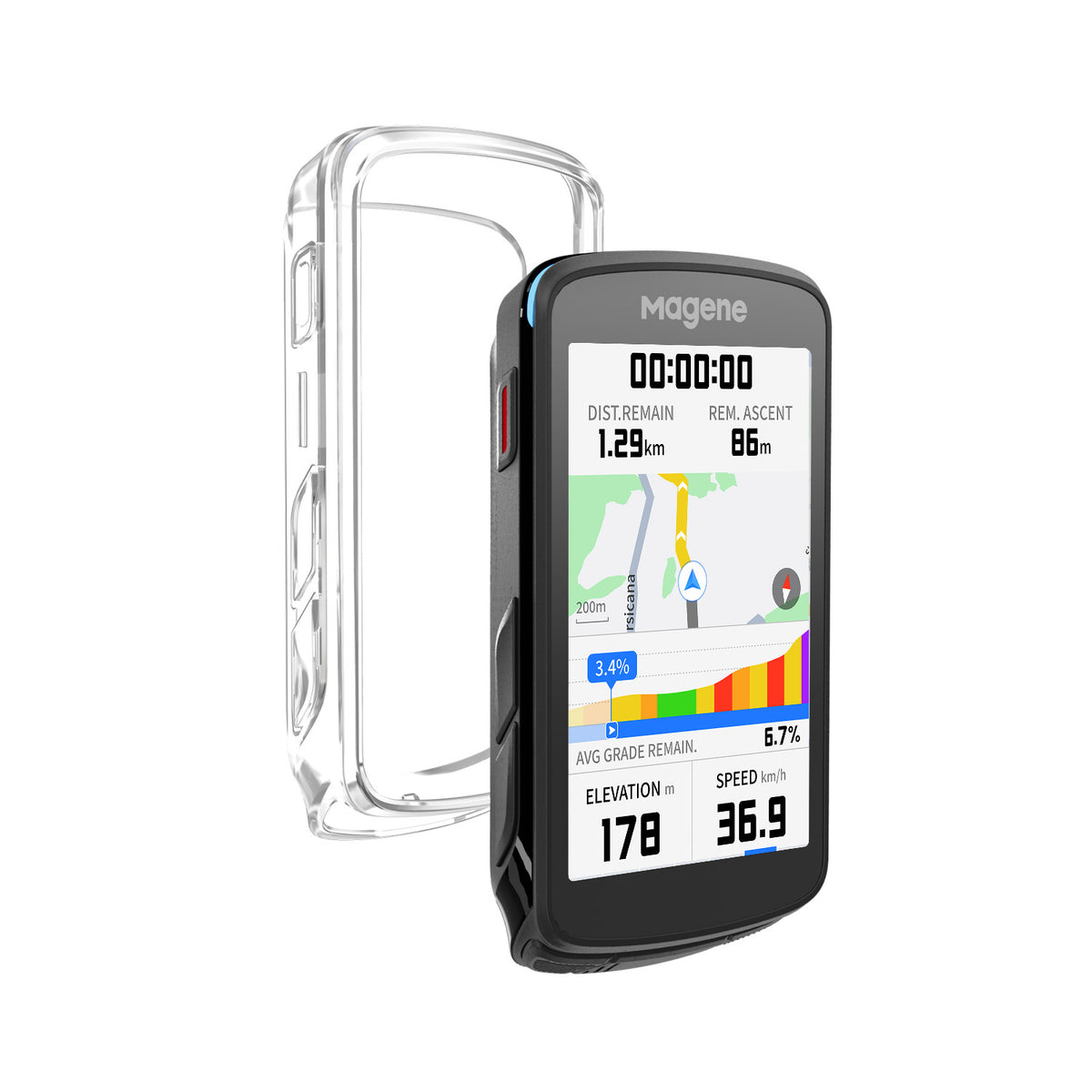 TPU Bike Computer Case