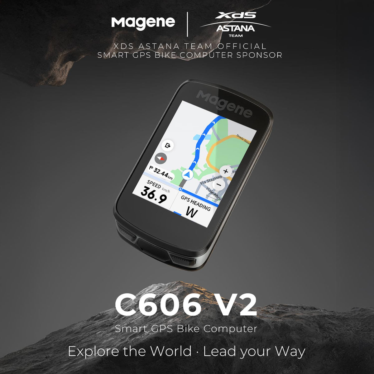 C606 V2 Smart GPS Bike Computer
