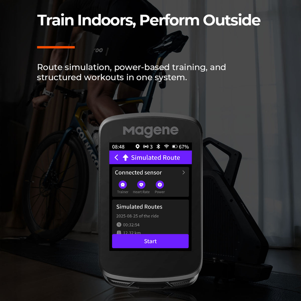 C606 V2 Smart GPS Bike Computer