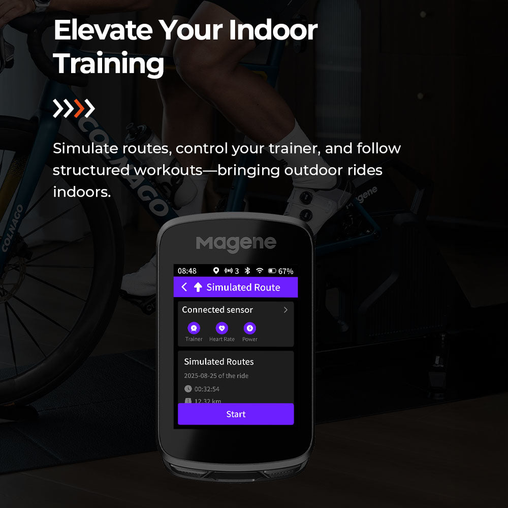 C606 Pro Smart GPS Bike Computer