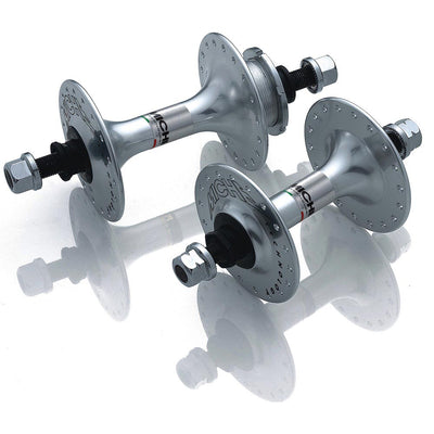 Miche Primato Silver L/Flange 36H Fixed Hub Pair