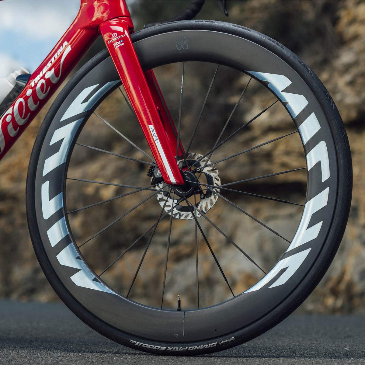 Deva RD 52 Tubeless Disc Daylight Silver Team Edition Wheels