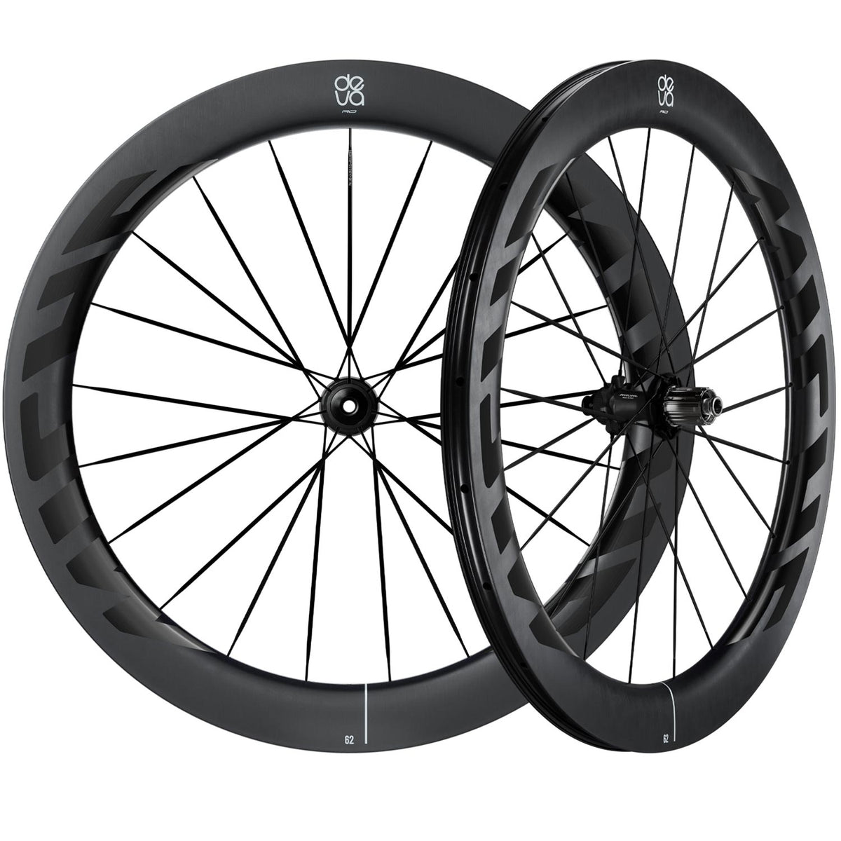 Deva RD 62 Tubeless Disc Midnight Black Wheels