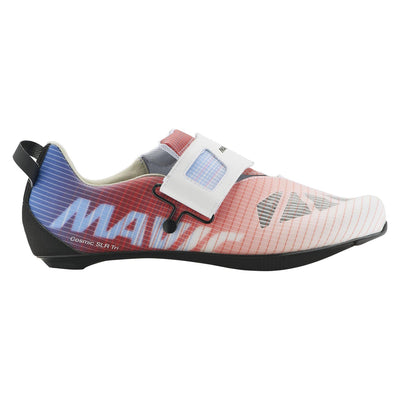 Cosmic SLR Red Blue Triathlon Shoes