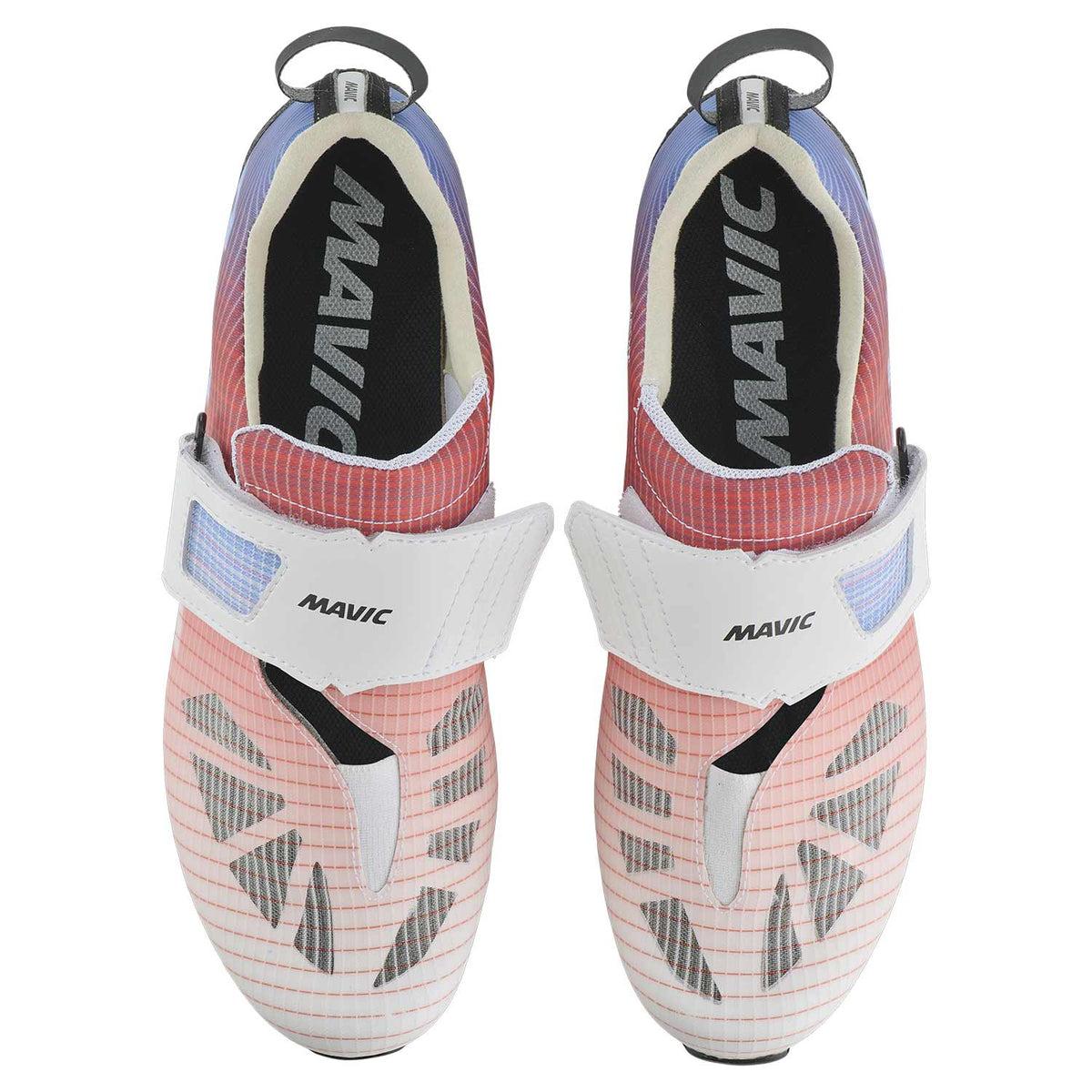 Cosmic SLR Red Blue Triathlon Shoes