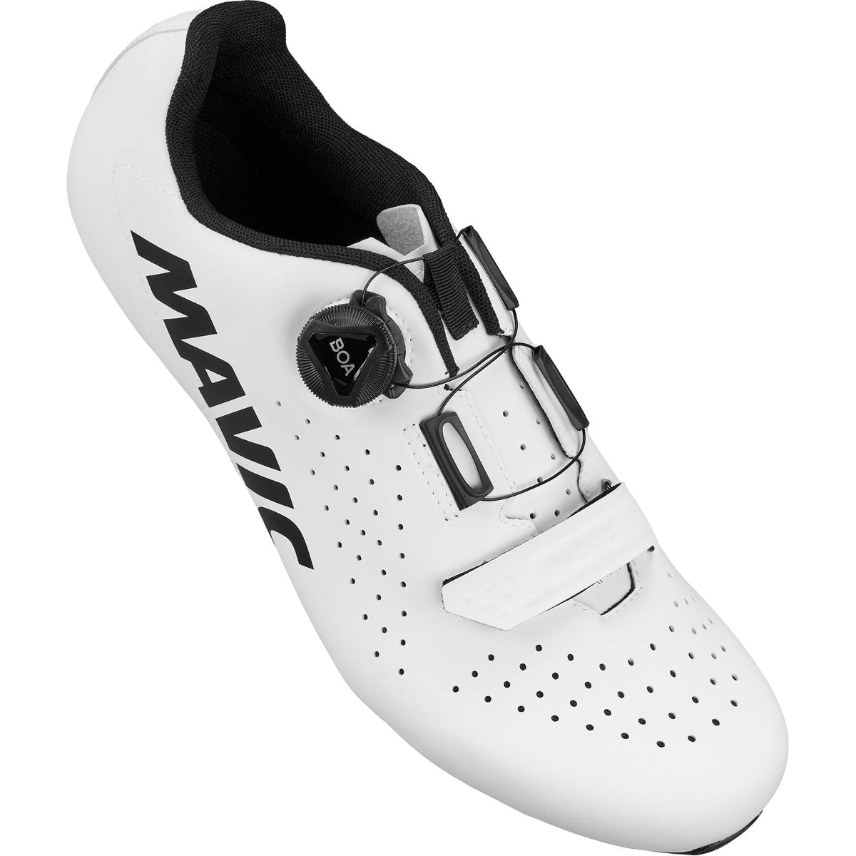 Cosmic Boa White Shoes