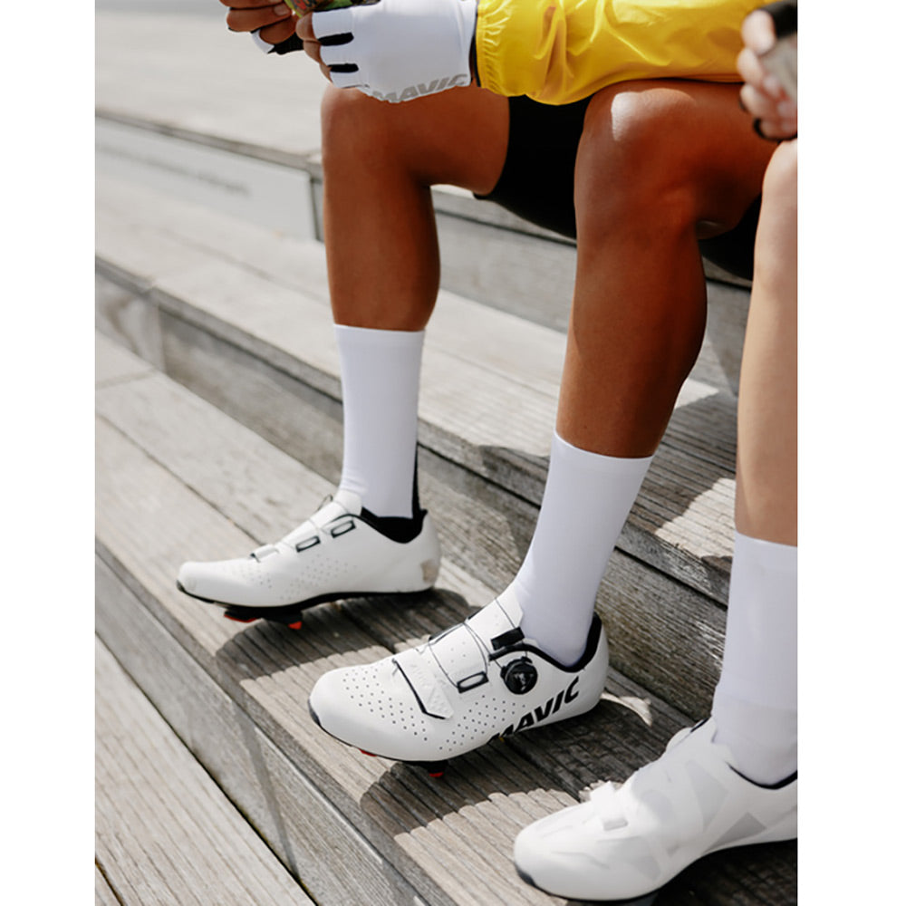 Cosmic Boa White Shoes