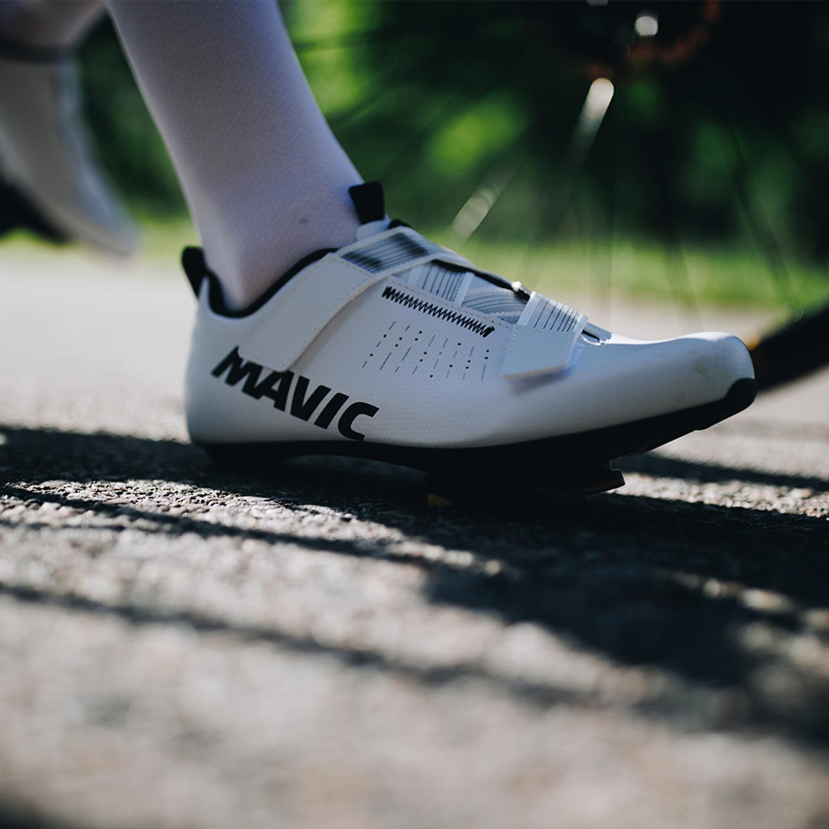Aksium Strap Shoes White