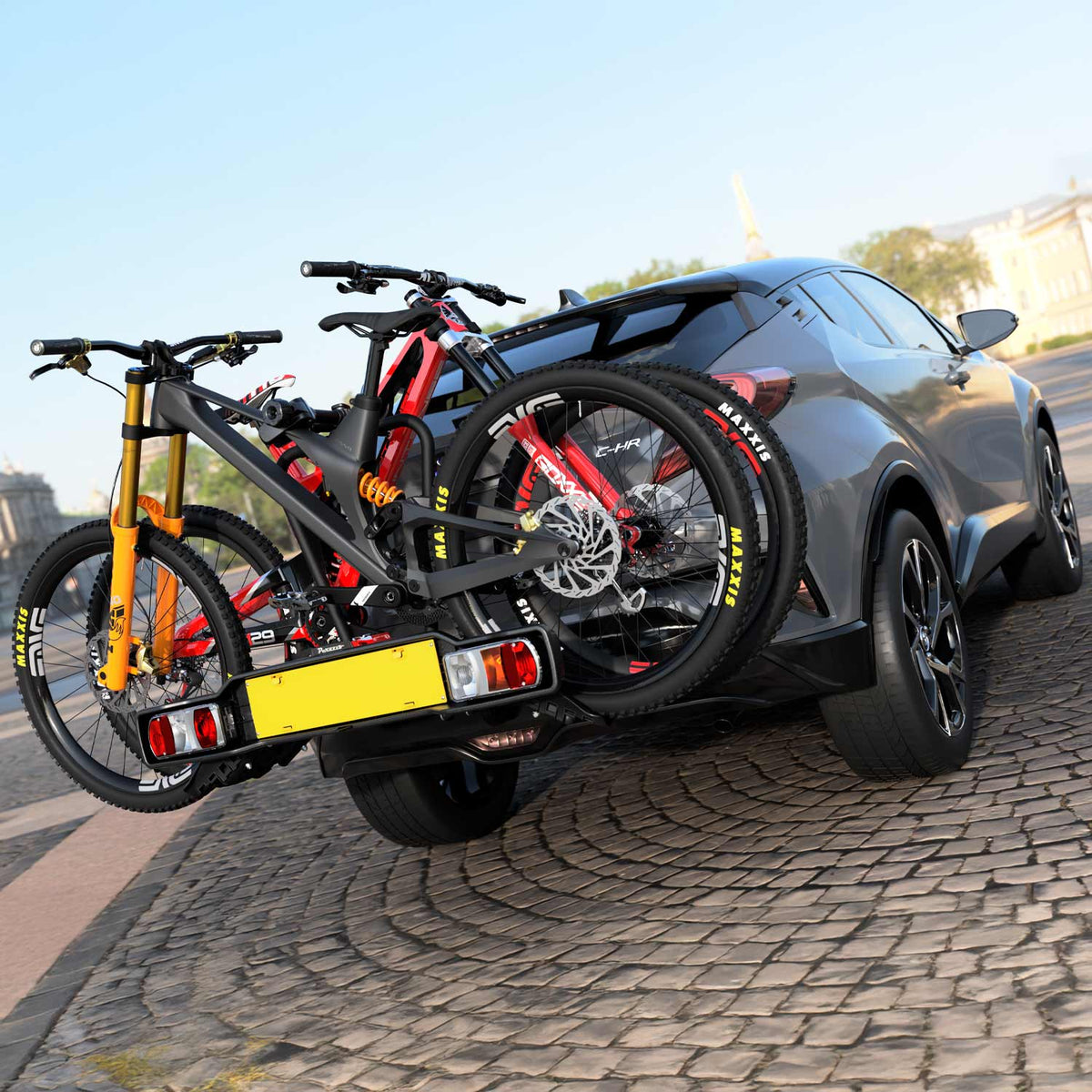 Siena 2 Bike Tow Ball Carrier Car Rack