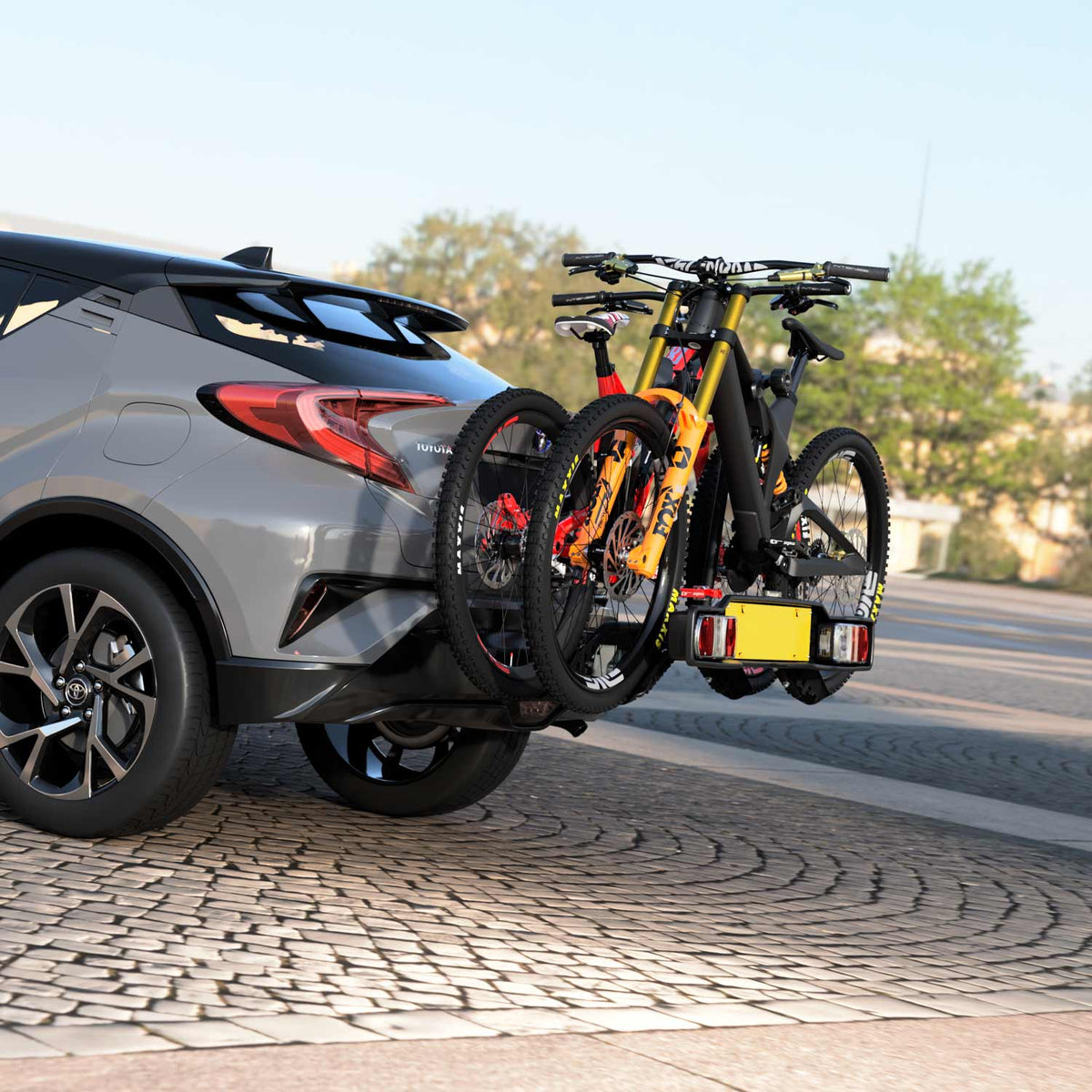 Siena 2 Bike Tow Ball Carrier Car Rack