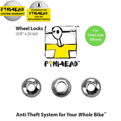 Solid Axle Wheel Lock (3/8x26tpi)