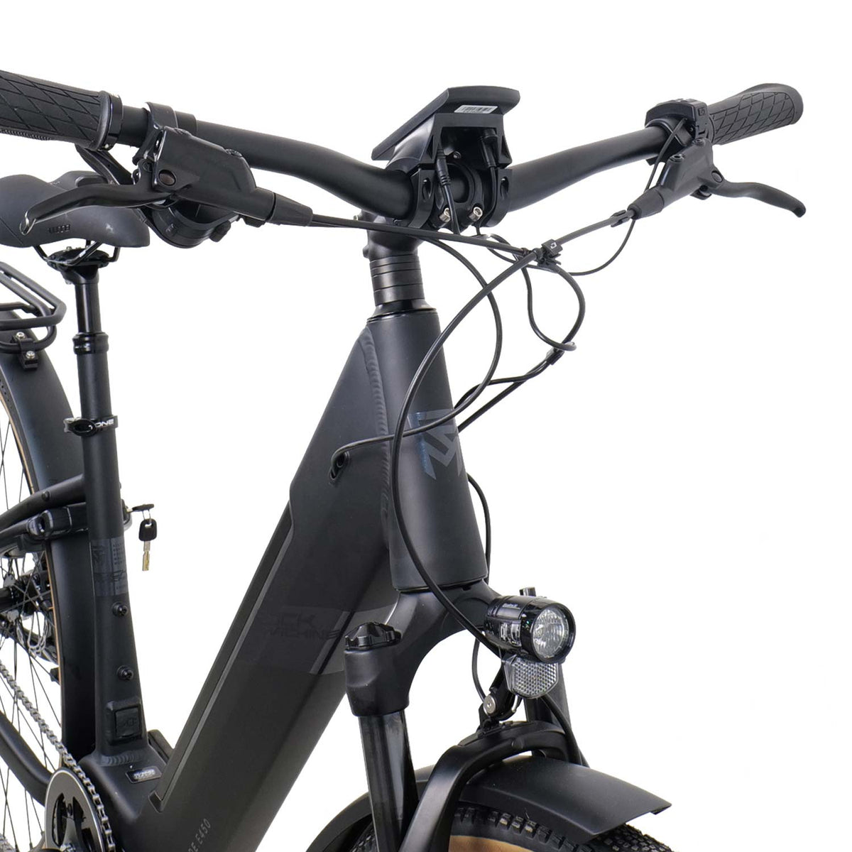 Crossride INT E450 Touring Matte Black E-Bike