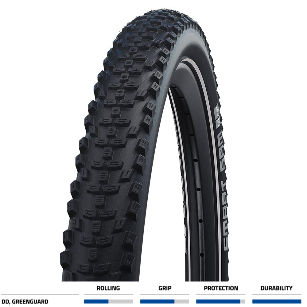 Schwalbe Smart Sam Plus DD Greenguard 29x2.25 Refl