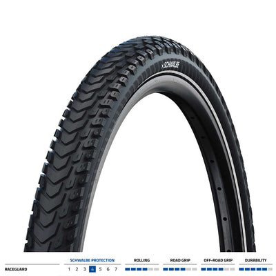 Schwalbe Marathon Mondial Raceguard 27.5x2.25 Blk/Refl
