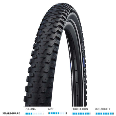 Schwalbe Marathon Plus MTB SmartGuard 29x2.60 Blk/Refl