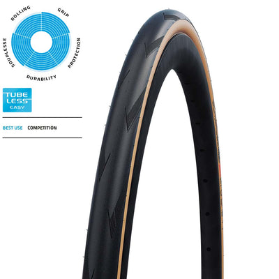 Schwalbe Pro One Evo Super Race V-Guard TLE 700x28 Fold Tan