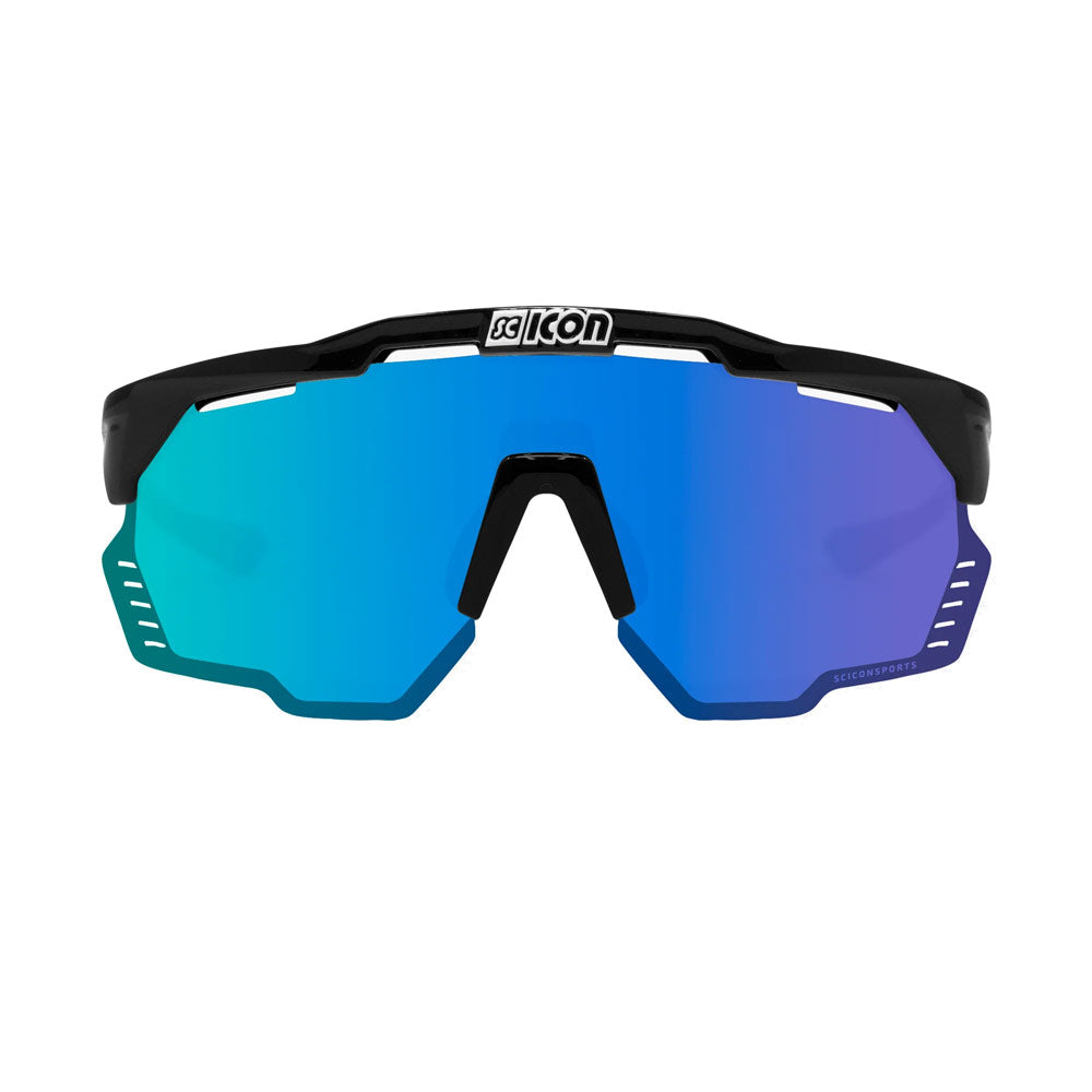 Aeroshade Kunken Blue/Black Multimirror Sunglasses