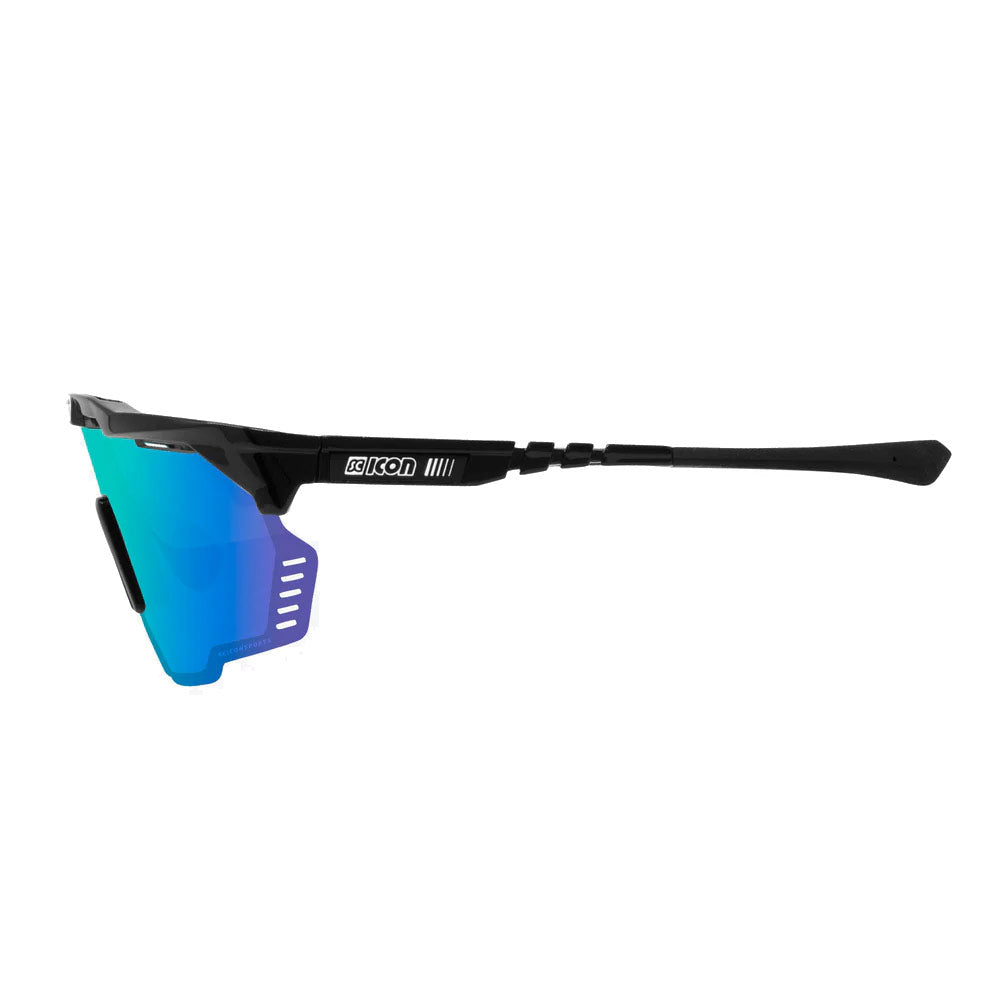 Aeroshade Kunken Blue/Black Multimirror Sunglasses