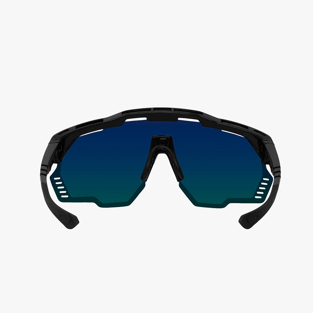Aeroshade Kunken Blue/Black Multimirror Sunglasses