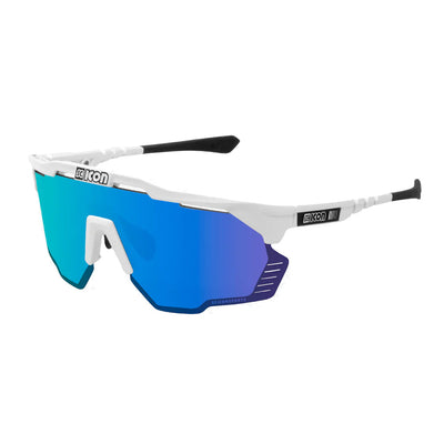 Aeroshade Kunken Blue/White Multimirror Sunglasses