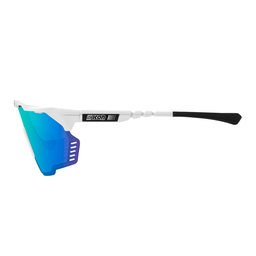 Aeroshade Kunken Blue/White Multimirror Sunglasses
